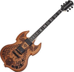 Električna gitara Wylde Audio Barbarian Carveworks Natural Satin Električna gitara - 2