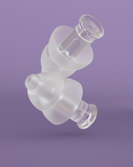 Tapones para los oídos Alpine PartyPlug Transparent Tapones para los oídos - 1