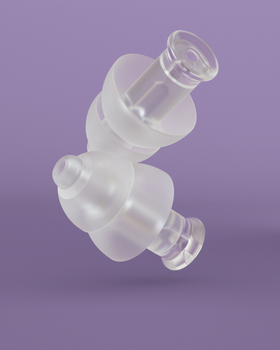 Tappi per le orecchie Alpine PartyPlug Transparent Tappi per le orecchie - 2