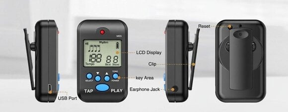 Digital metronom Revoltage FE2025B Digital metronom - 9