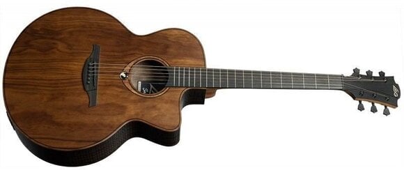 electro-acoustic guitar LAG Sauvage JCE Natural electro-acoustic guitar - 3