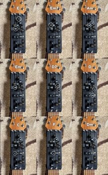 Guitar Training Accessories Pasadena ChordBuddy Black Guitar Training Accessories - 8