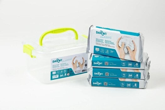 Argilla essiccabile all’aria Darwi Schoolpack Argilla essiccabile all’aria Classic 4 x 1 kg - 4