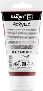 Akrylová farba Darwi Dfy Akrylová farba English Red 75 ml 1 ks - 6