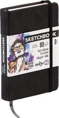 Skizzenbuch Darwi Dfy Skizzenbuch 80 A6 140 g Black - 1