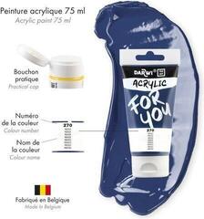 Akryylimaali Darwi Dfy Akryylimaali Indigo 75 ml 1 kpl - 2