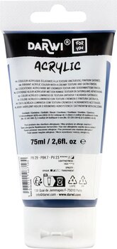 Akryylimaali Darwi Dfy Akryylimaali Indigo 75 ml 1 kpl - 6