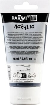 Akryylimaali Darwi Dfy Akryylimaali Payne's Gray 75 ml 1 kpl - 6