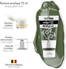 Akryylimaali Darwi Dfy Akryylimaali Green Earth 75 ml 1 kpl - 2