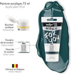 Akryylimaali Darwi Dfy Akryylimaali English Green 75 ml 1 kpl - 2
