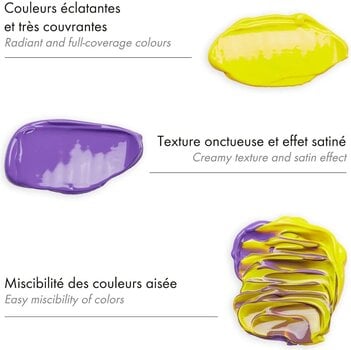 Akrilna boja Darwi Dfy Akrilna boja Neon Yellow 75 ml 1 kom - 5