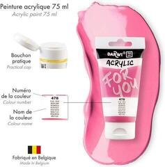 Akryylimaali Darwi Dfy Akryylimaali Neon Pink 75 ml 1 kpl - 2