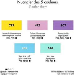 Akryylimaali Darwi Dfy Set of Acrylic Paints 5 x 75 ml - 4