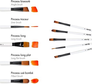 Pinsel Darwi Dfy Pinselset 5 Stück 5 Stück - 3