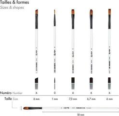 Četkica Darwi Dfy Комплет четкица 5 Ком 5 Ком - 3