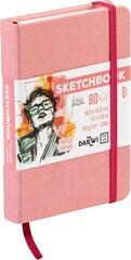 Skizzenbuch Darwi Dfy Skizzenbuch 80 A6 140 g Soft Pink - 1