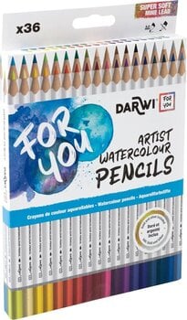 Akvarelová ceruzka Darwi Dfy Sada akvarelových ceruziek 36 ks - 2