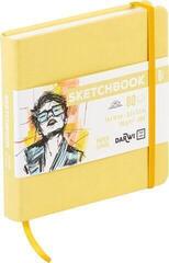 Skizzenbuch Darwi Dfy Skizzenbuch 80 14 x 14 cm 140 g Soft Yellow - 1