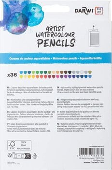 Akvarelová ceruzka Darwi Dfy Sada akvarelových ceruziek 36 ks - 7