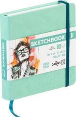 Skizzenbuch Darwi Dfy Skizzenbuch 80 14 x 14 cm 140 g Mint Green - 1