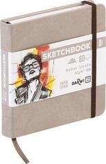 Skizzenbuch Darwi Dfy Skizzenbuch 80 14 x 14 cm 140 g Taupe - 1