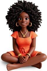 Polymer clay Cernit Doll Polymer clay Caramel 56 g - 1