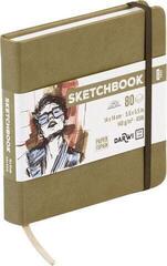 Skizzenbuch Darwi Dfy Skizzenbuch 80 14 x 14 cm 140 g Khaki - 1