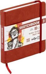 Skizzenbuch Darwi Dfy Skizzenbuch 80 14 x 14 cm 140 g Terracotta - 1