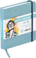 Skizzenbuch Darwi Dfy Skizzenbuch 80 14 x 14 cm 140 g Soft Blue - 1