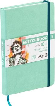 Skizzenbuch Darwi Dfy Skizzenbuch 80 14 x 21 cm 140 g Mint Green - 2