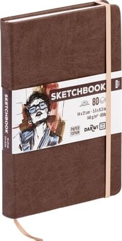 Skizzenbuch Darwi Dfy Skizzenbuch 80 14 x 21 cm 140 g Brown - 2
