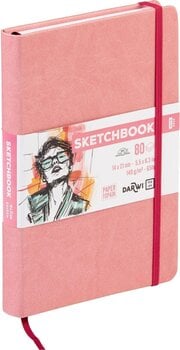 Skizzenbuch Darwi Dfy Skizzenbuch 80 14 x 21 cm 140 g Soft Pink - 2
