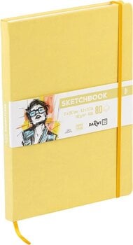 Skizzenbuch Darwi Dfy Skizzenbuch 80 A4 140 g Soft Yellow - 2