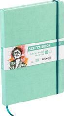 Skizzenbuch Darwi Dfy Skizzenbuch 80 A4 140 g Mint Green - 1