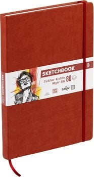Skizzenbuch Darwi Dfy Skizzenbuch 80 A4 140 g Terracotta - 2