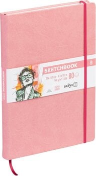 Skizzenbuch Darwi Dfy Skizzenbuch 80 A4 140 g Soft Pink - 2