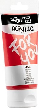 Akryylimaali Darwi Dfy Akryylimaali Fire Red 75 ml 1 kpl - 2