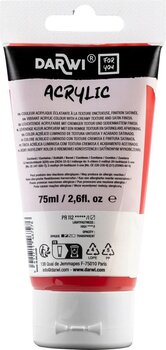 Akryylimaali Darwi Dfy Akryylimaali Fire Red 75 ml 1 kpl - 6