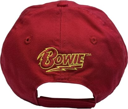 Sapka David Bowie Flash Logo Sapka Red UNI - 2