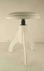 Round piano stool
 Pianonova SG803 Round piano stool White (Damaged) - 1