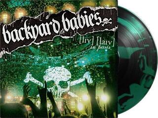 LP ploča Backyard Babies - Live Live In Paris (Limited Edition) (Black/Green Coloured) (LP) - 1