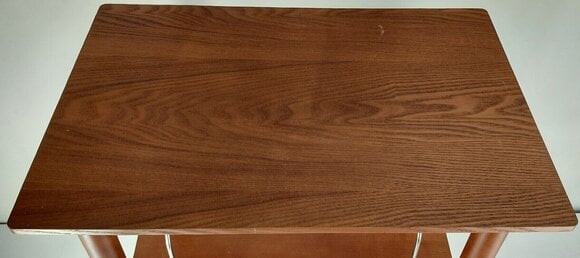 Namještaj za LP ploče Victrola Wooden Stand with Record Holder Namještaj za LP ploče Mahogany (Skoro novo) - 4