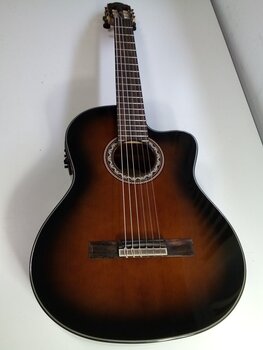 Classical Guitar with Preamp Valencia VC564CE 4/4 Brown Sunburst Classical Guitar with Preamp (Pre-owned) - 2