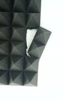 Audiotec S220-070 FR 95x95x7 Dark Grey Absorbent foam panel