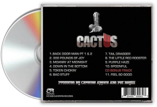 Music CD Cactus - Temple Of Blues 2 - All-Stars (CD) - 3