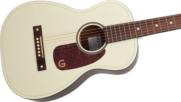 Guitarra folclórica Gretsch Jim Dandy Parlor LTD WN Vintage White Guitarra folclórica - 3