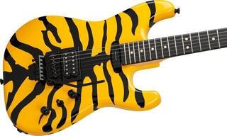 Elektrická kytara Jackson Pro Origins 1985 San Dimas SD1 EB Yellow Bengal Elektrická kytara - 2