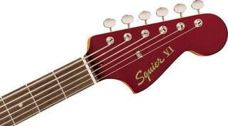 6-string Bassguitar Fender Squier FSR Classic Vibe Bass VI LRL Candy Apple Red 6-string Bassguitar - 3