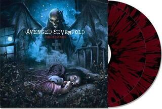 Disco de vinilo Avenged Sevenfold - Nightmare (Indie Exclusive) (Red/Black Splatter Coloured) (2 LP) - 1