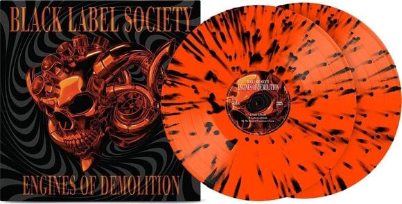 LP ploča Black Label Society - Engines Of Demolition (Orange/Black Splatter Coloured) (2 LP) - 2